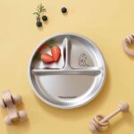 ست غذاخوری استیل کودک