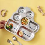 ست غذاخوری استیل کودک - Image 3