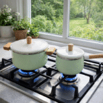 قابلمه دو سایز لعابی تیفانی - Image 2