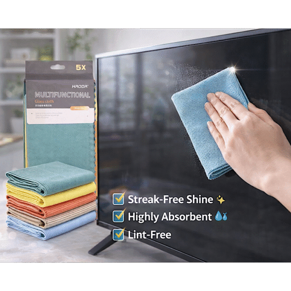 دستمال شیشه ۵ عددی