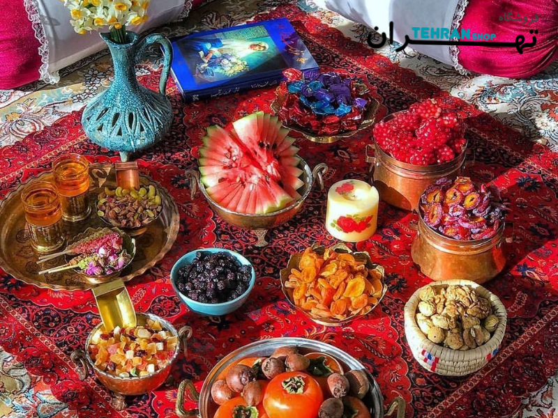 وسایل تزیین شب یلدا
