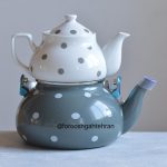 کتری قوری لعابی توپی - Image 2