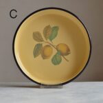 بشقاب لعابی گلدار سایز 24 - Image 4