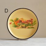 بشقاب لعابی گلدار سایز 24 - Image 5