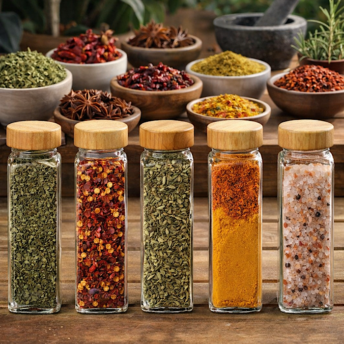 IMG_4719 بانکه شیشه ای مکارتی درب چوبی - Image 1