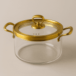 قابلمه پیرکس دسته استیل - Image 2