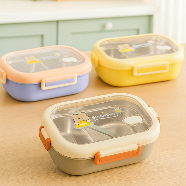 ظرف غذا داخل استیل کد 8089