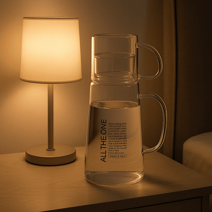 IMG_3864 پارچ و لیوان شب میدنایت - Image 2