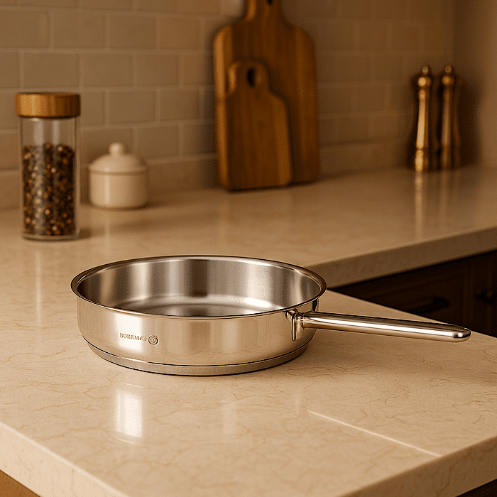 تابه تک دسته استیل کرکماز