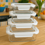 ظرف غذا مستطیل یونیک کد 1400 - Image 3