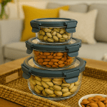 ظرف غذا گرد یونیک کد 1404 - Image 2