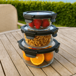 ظرف غذا گرد یونیک کد 1404