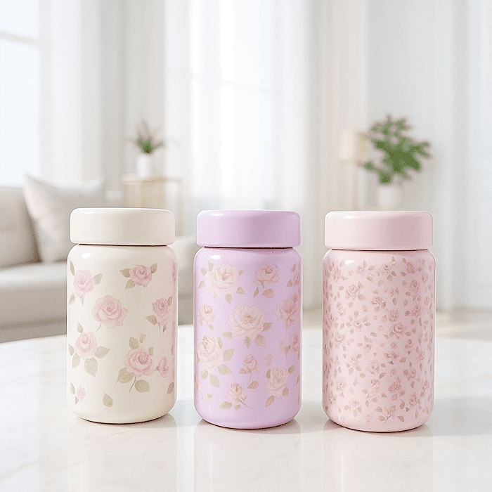 IMG_7180 تراول ماگ گلدار - Image 1