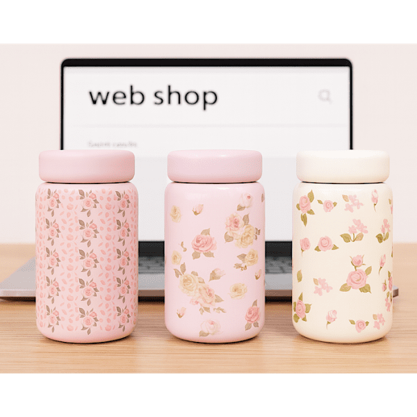 تراول ماگ گلدار