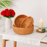 سبد راتان گرد - Image 3