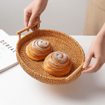 سینی دسته دار راتان - Image 6