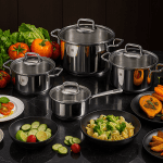 سرویس قابلمه استیل زولینگن کوادرو - Image 2