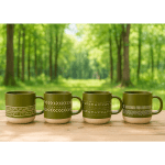 ماگ سرامیکی سبز 16254