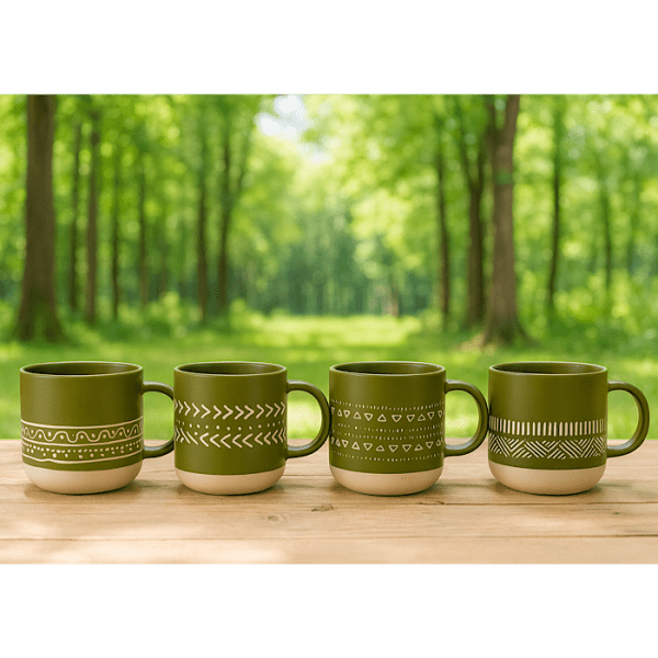 ماگ سرامیکی سبز 16254