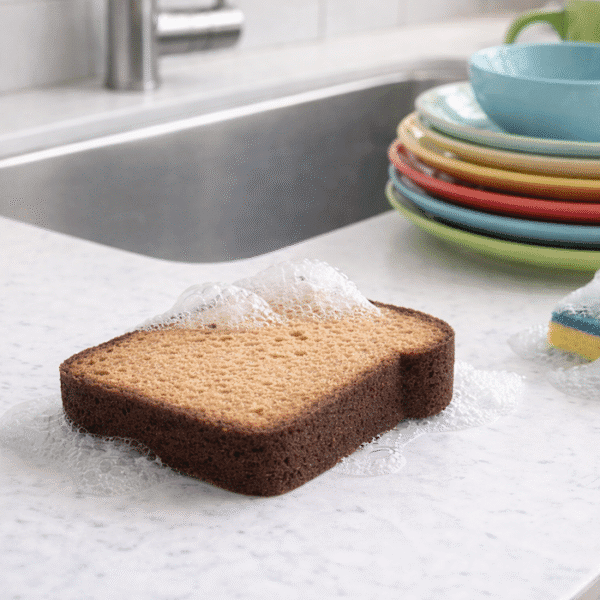 اسفنج ظرفشویی طرح نان