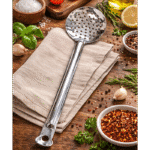 کفگیر استیل چکشی