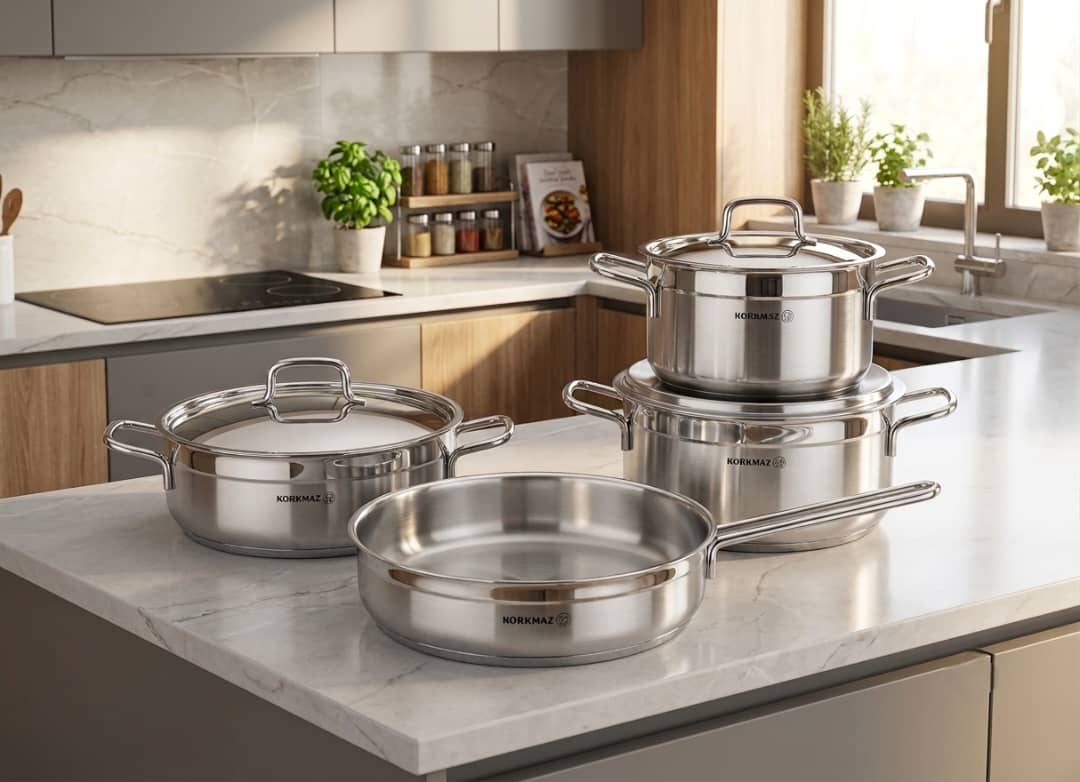 IMG-20260718-WA0002 سرویس قابلمه استیل کرکماز 1954 - Image 1